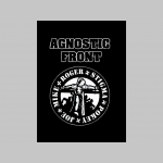 Agnostic Front  čierne teplákové kraťasy s tlačeným logom
